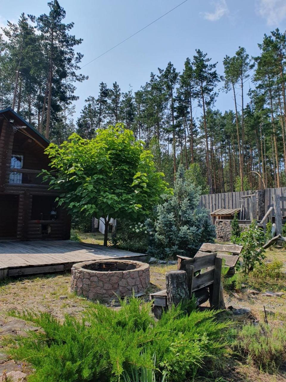 Eco Dom V Lesu Guest House Bila Krynytsia Exterior foto